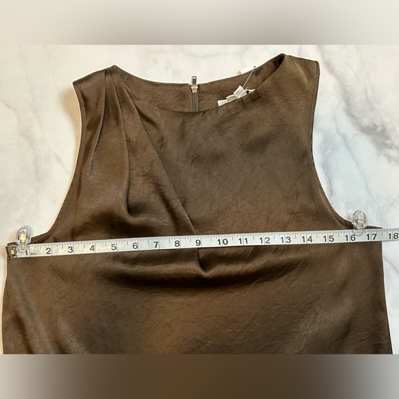 NWT Helmet Lang Silk Top - Picture 12 of 14